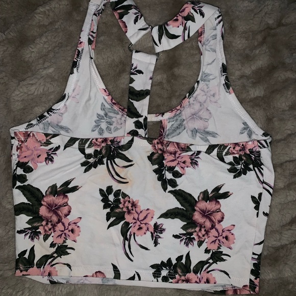 Floral crop top - Picture 2 of 2